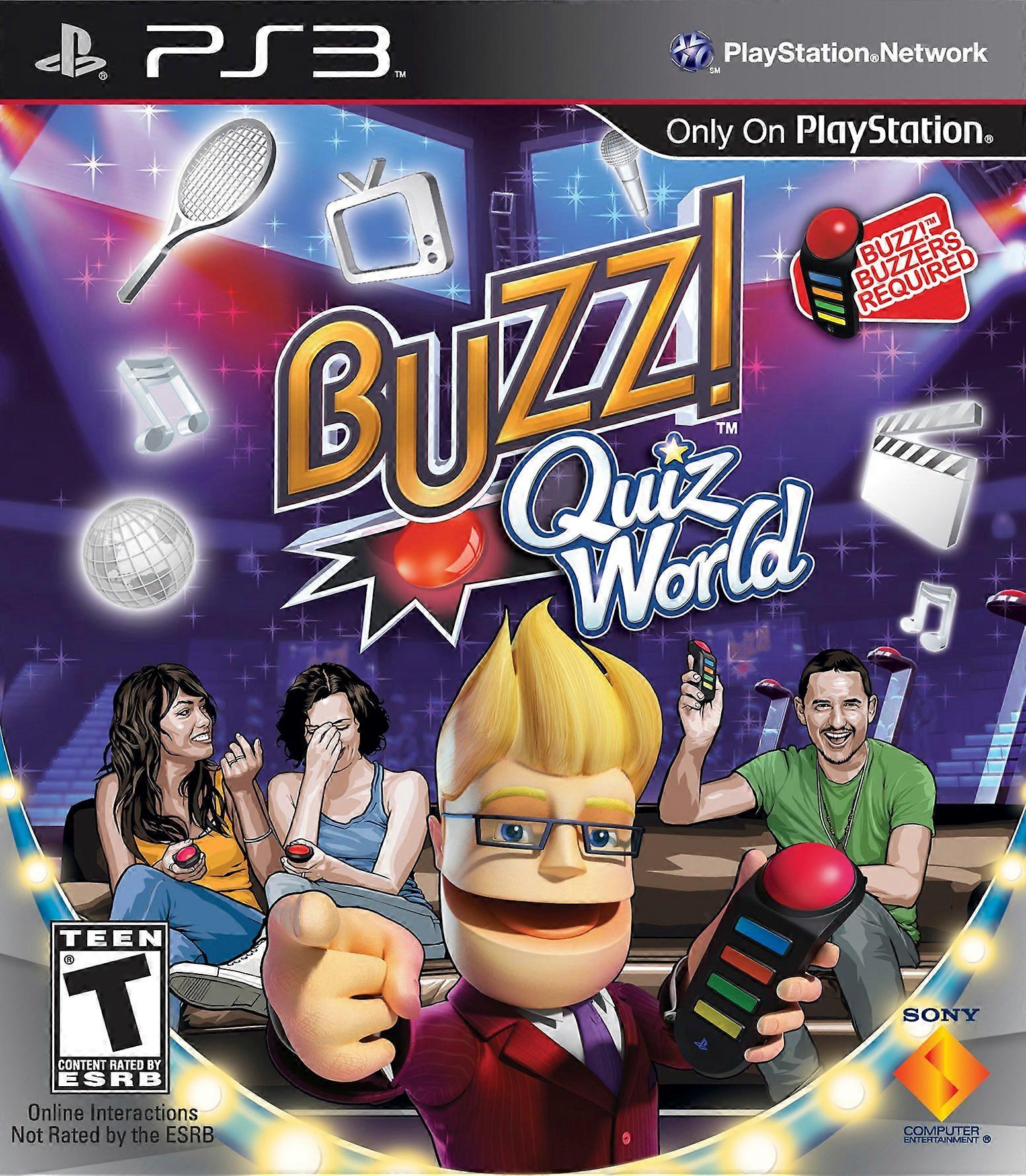 Buzz Quiz World Game - - PAL - New & Sealed
