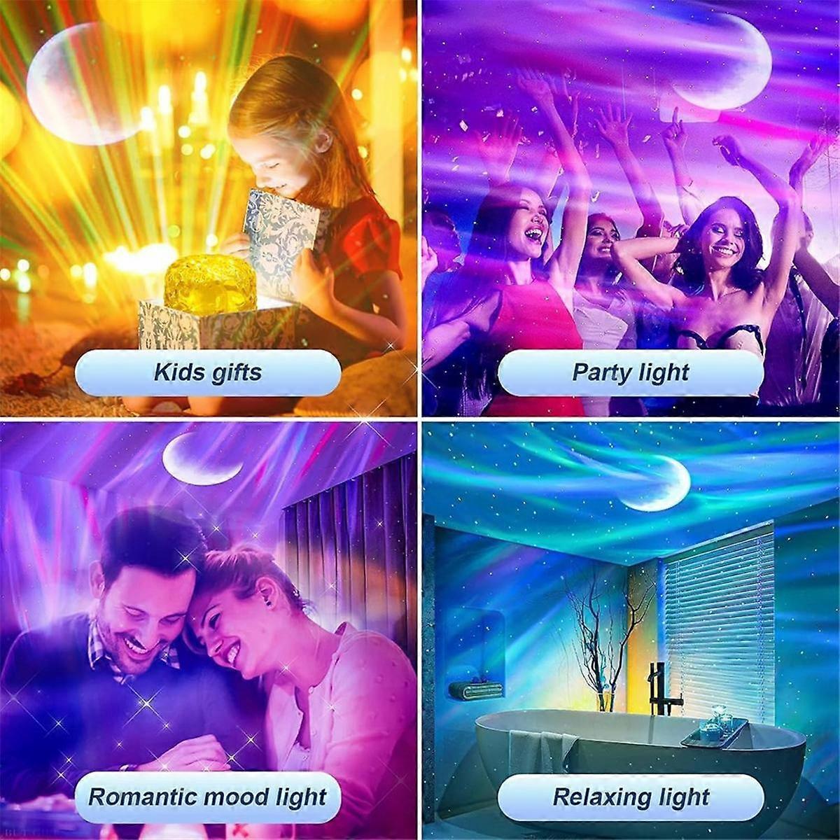 Northern Light Projector, Projector Lamp with Remote Control, Projector Light,for Decor/Home/Gift