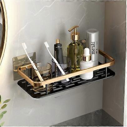 Bathroom Shelf Without Wall Punch
