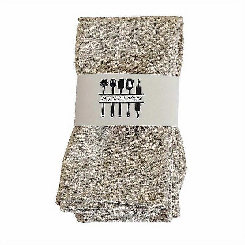 4pcs, Square Napkin, Solid Color Napkin Cloth, Soft Cotton Decorative Napkins For Western Restaurant And Hotel, Room Decor, Dining Table Decor