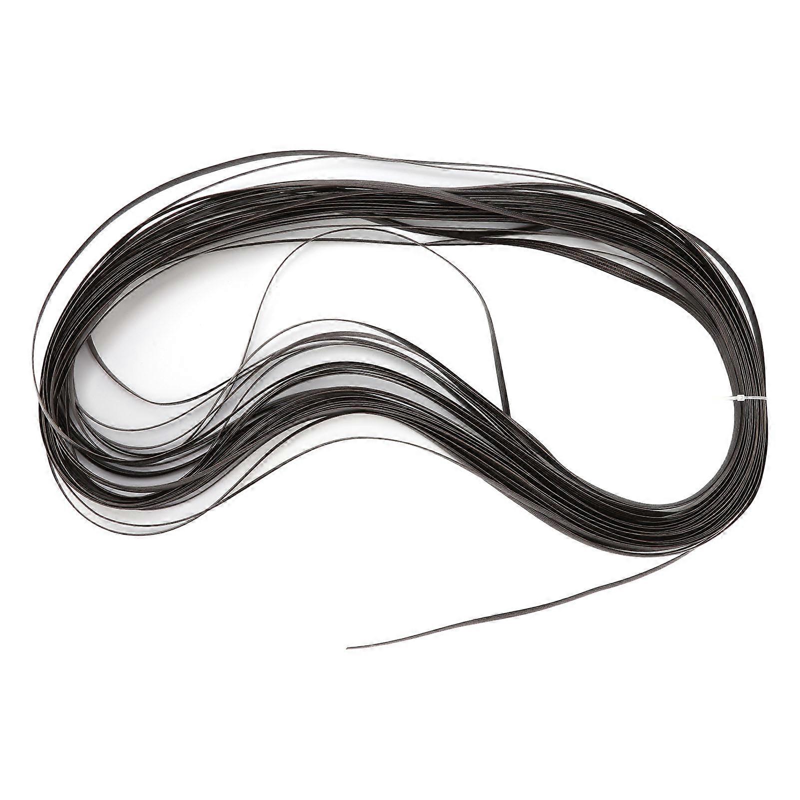 籐修理キットプラスチックパティオチェアテーブルソファ家具用合成籐素材両面ダークブラウン