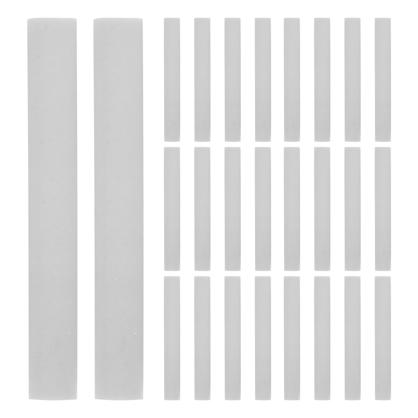 100Pcs Painting Erasers Long Strip Erasers Art Drawing Erasers Multi-Function Erasers Sketch Erasers
