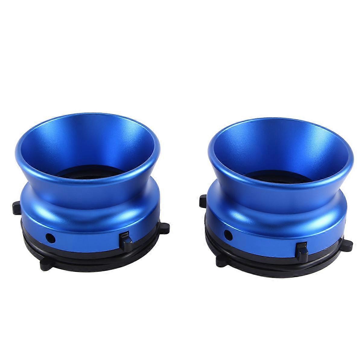 1 Pair Hub Adapters Professional Polished Aluminum Alloy 10 Inch Opener for Studer ReVox for for (Blue)