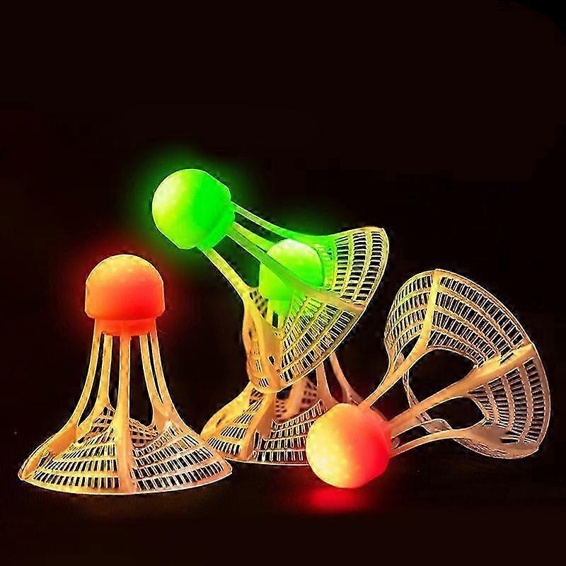 LED Badminton Shuttlecocks, Badminton Birdies 6pcs