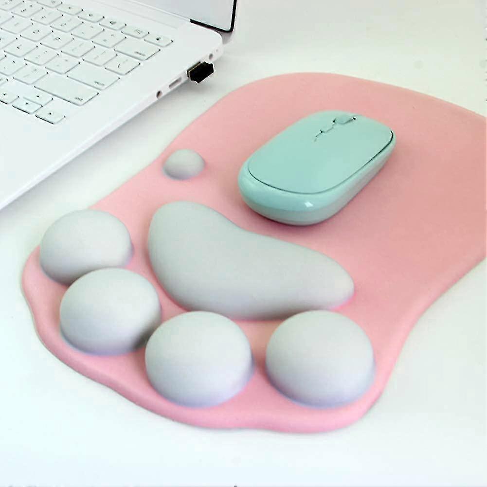 Star-link Cat Mouse Pad With Wrist Support. Portable Ergonomic Anti-slip Gaming