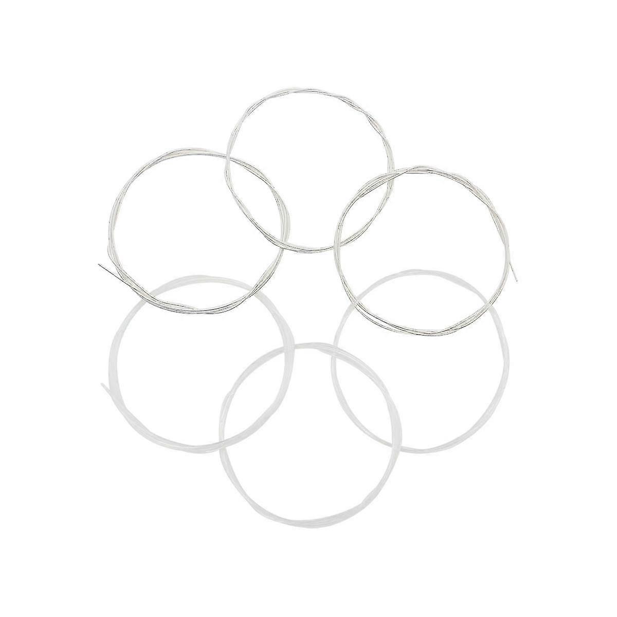 100pcs Classical Guitar 1 Strings Set Plating Super Light Classic Guitar Clear Nylon Strings,transp