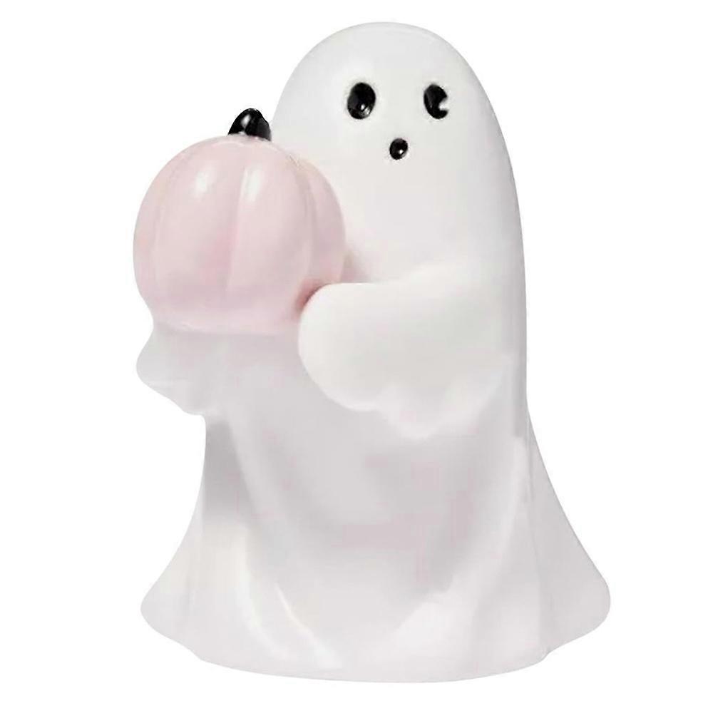 Resin Small Scary Ghost Figurine Halloween Ghost Statue Sculpture, Spooky Party Home Decorations for Coffee Table Display Gifts
