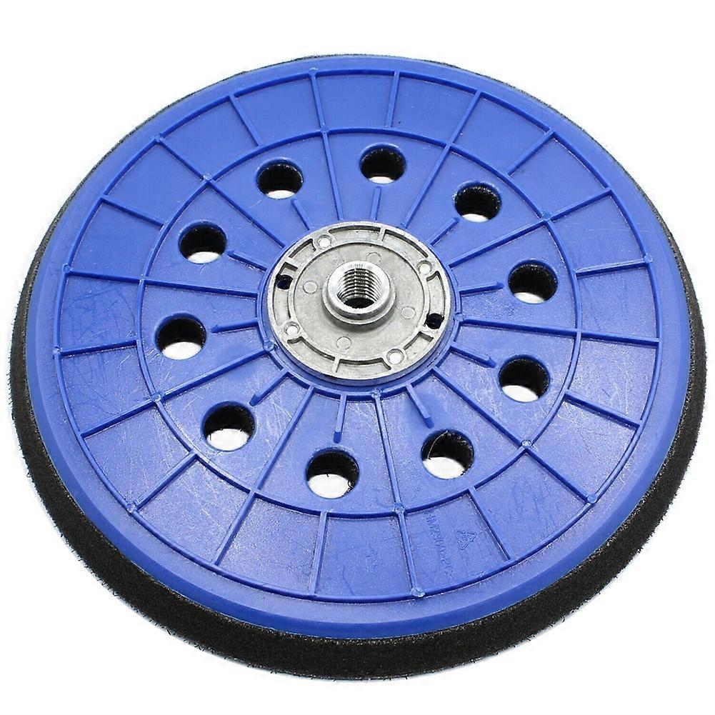 Disque de ponçage 9 pouces 10 trous Tampon de sauvegarde Plaque de polissage de meulage doux / dur / M14 pour câble sans poussière Outil de ponceuse pour cloison sèche pour cloison sèche