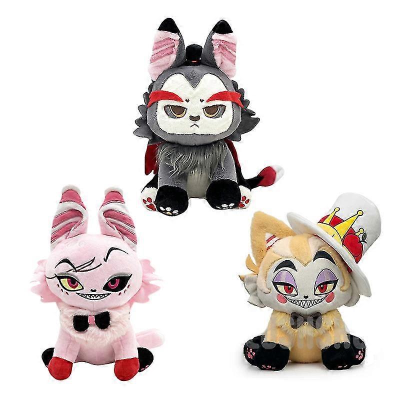 Hazbin Hotel Plush Toy Husk Meow Plush Doll