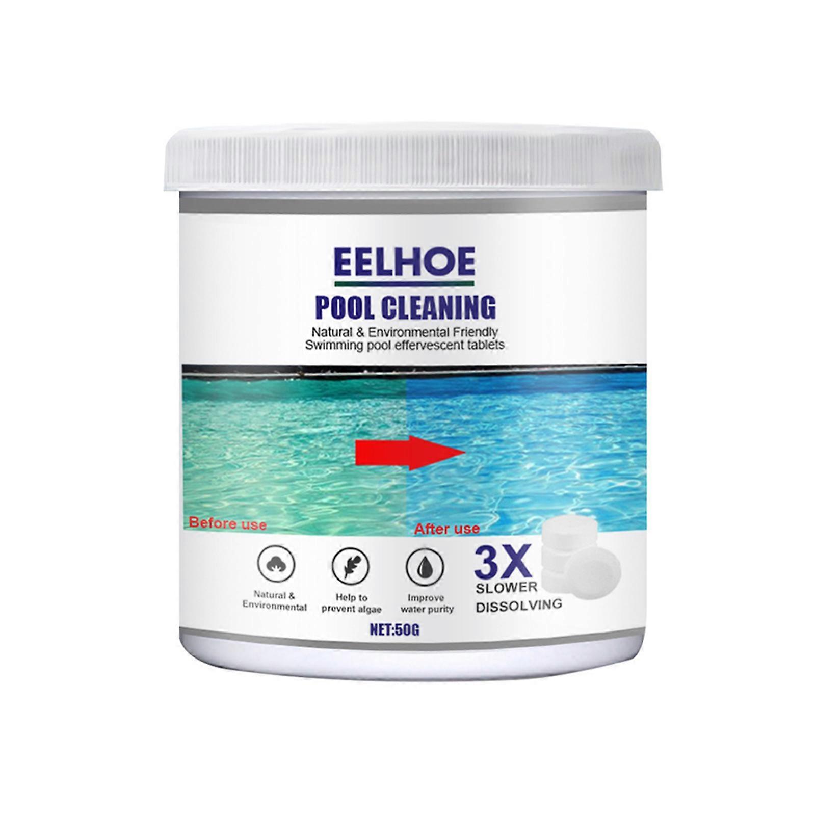 Effervescent Chlorine Tablet for Pool Cleaning Effective Cleaner for Spa Pond