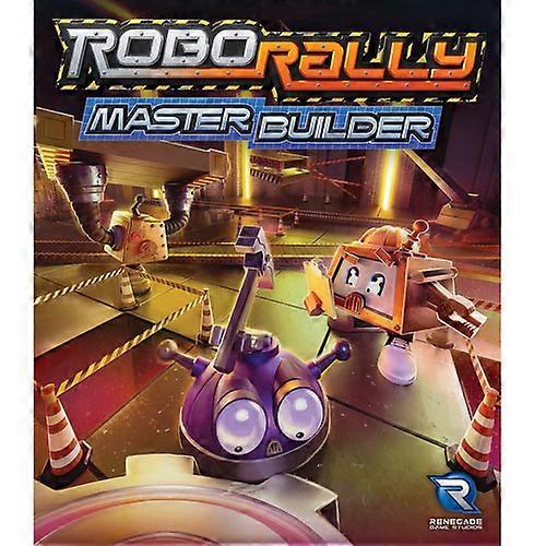 MASTER & BUILDER Robo Rally Strategy Programmed Movement Board Game for 12y/o+