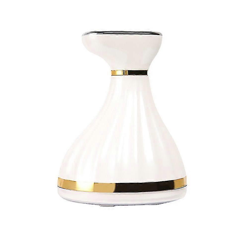 White Percussion Action Massager With Heat