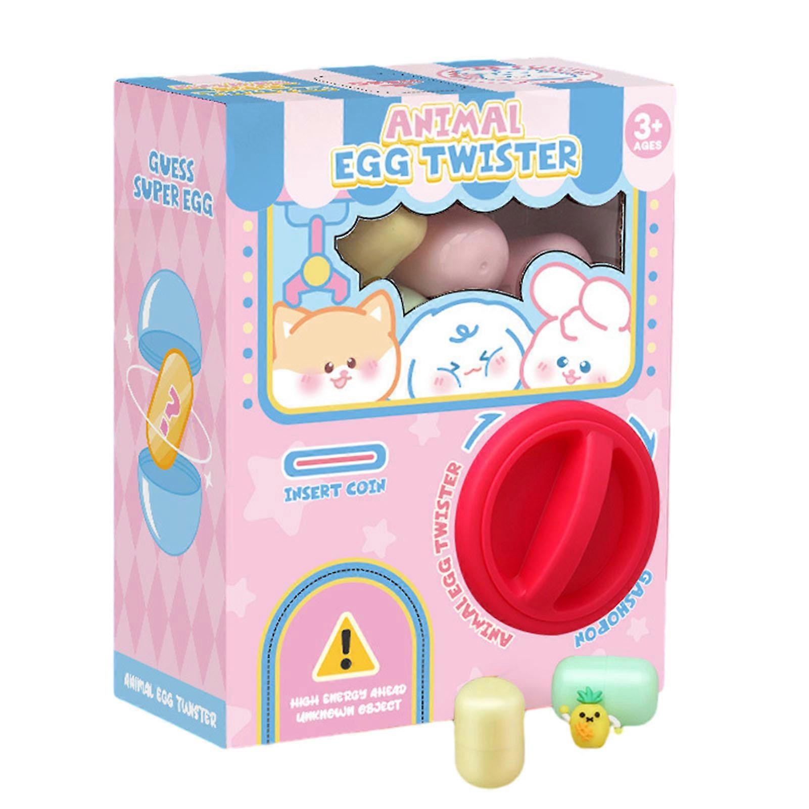 Children's Cute Cartoon Gashapon Machine Toy Multi-Use Funny Toy Dispenser Novelty Gift for Kids