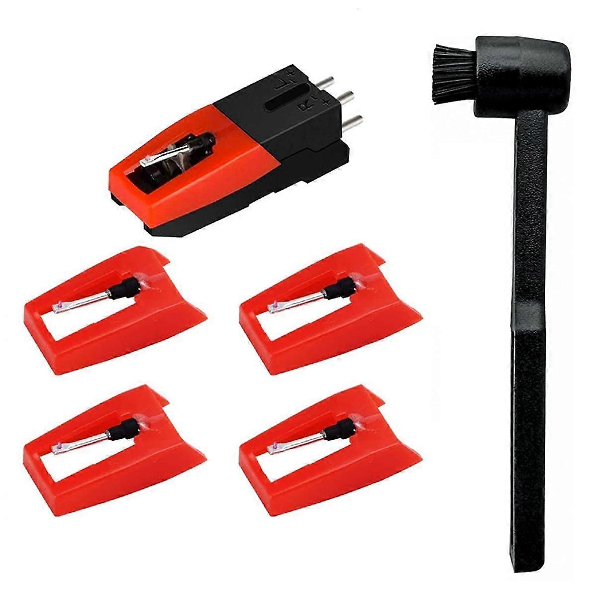New Phonograph Ruby Stylus Record Player Stylus Vinyl Player Non-Moving Magnet Stylus Stylus Audio