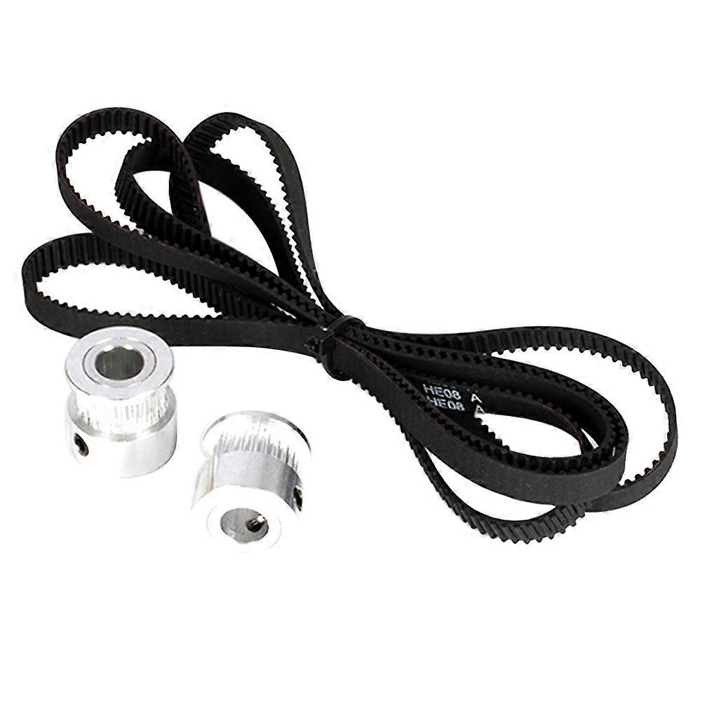 Z-Axis GT2 Timing Belt Pulley Kit 24 Teeth Synchronous Wheel and Belt for X5SA 1068 mm