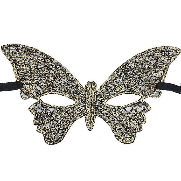 Halloween Golden Lace Mask