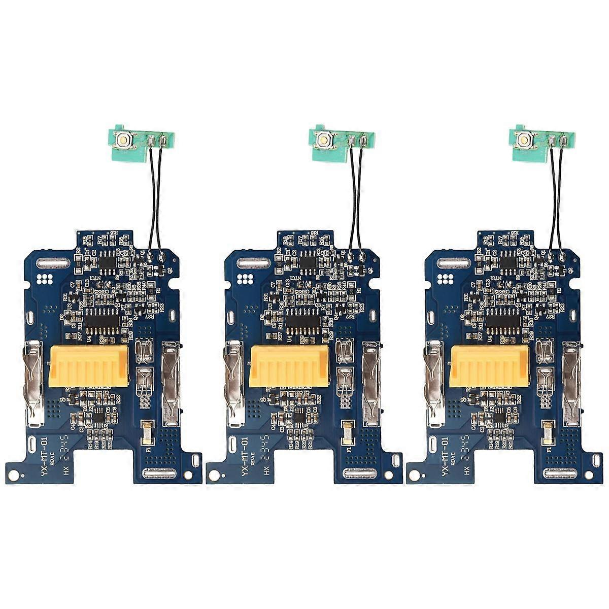 3kpl BL1830 Li-Ion akku PCB-latauksen suojakortti 18V sähkötyökalulle BL1815 BL1860 LXT400 Bl1850