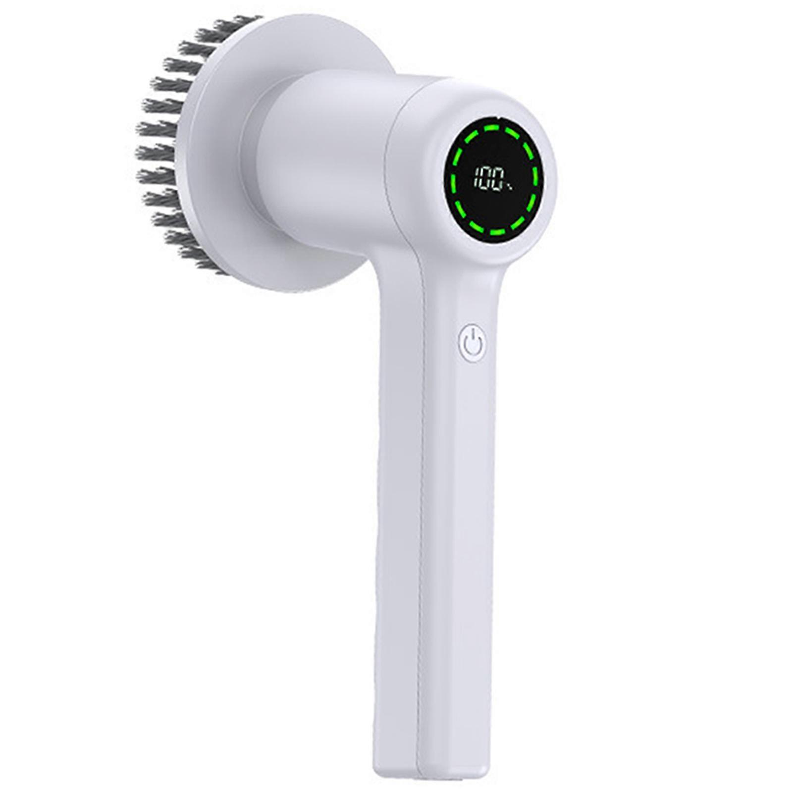 Cordless Electric Spins Scrubber Handheld Power Cleaning Brush Rechargeable Multifunctional Household Brush