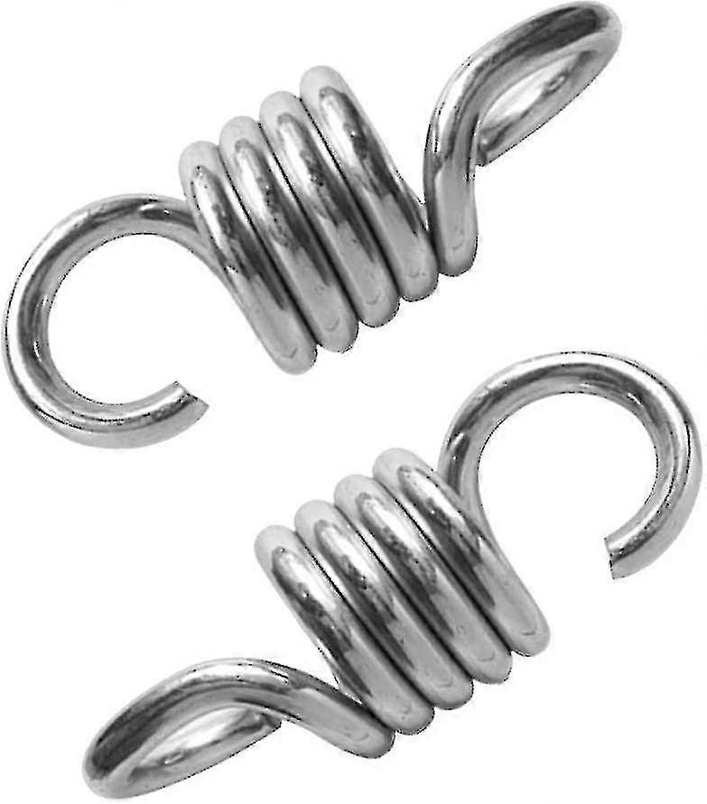 Pieces Hanging Hooks 700 Lbs Weight Hammock Spring Supported Chair Spring For Porch Chairs Swings Hanging