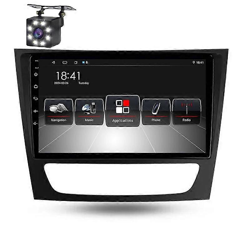 For Benz E Class S211 W211 CLS C219 2002-2010 Car Radio Multimedia Video Player Carplay Navigation G