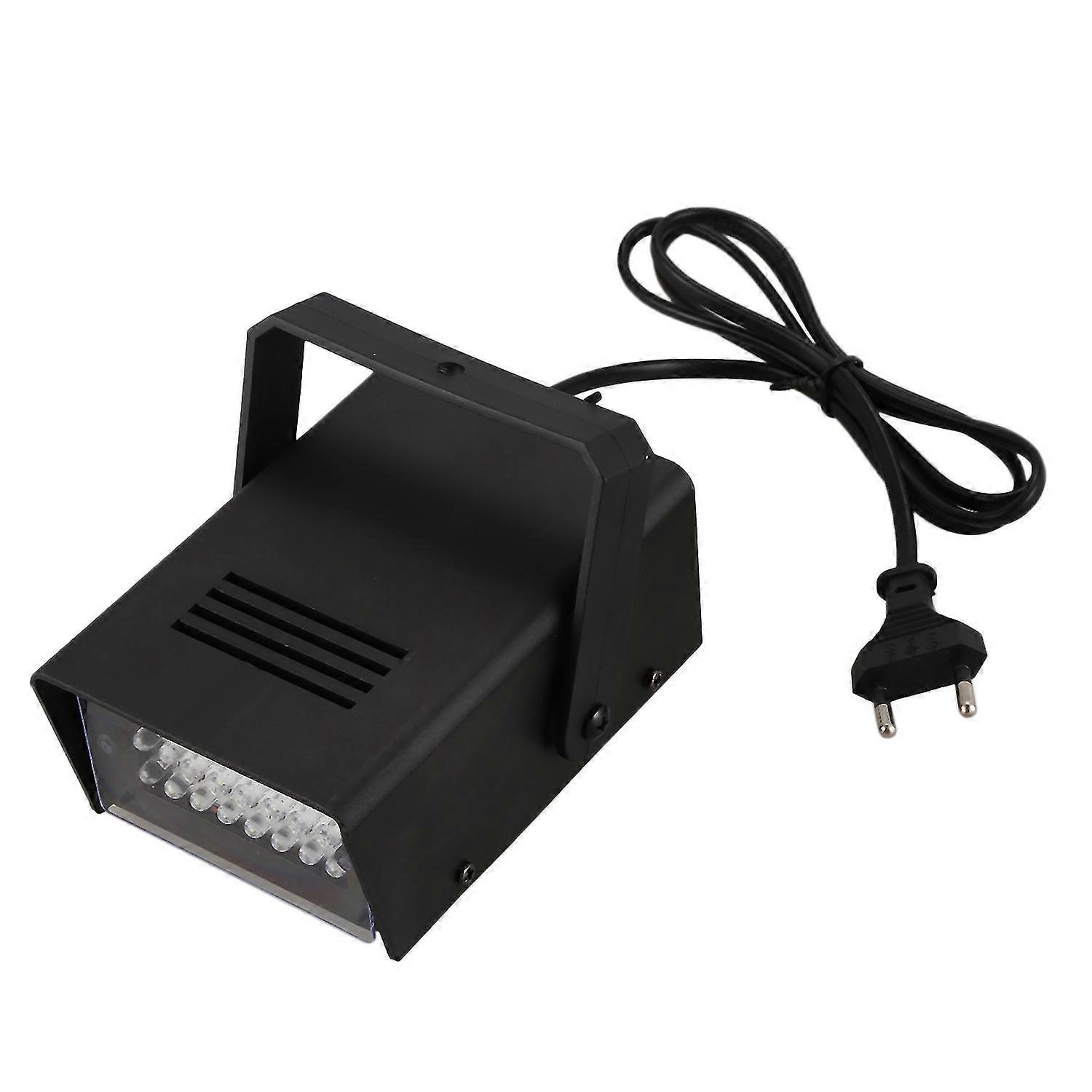 Mini Led Strobe Stroboscope Blitzer White Light Effect Ac 100-240v Stage
