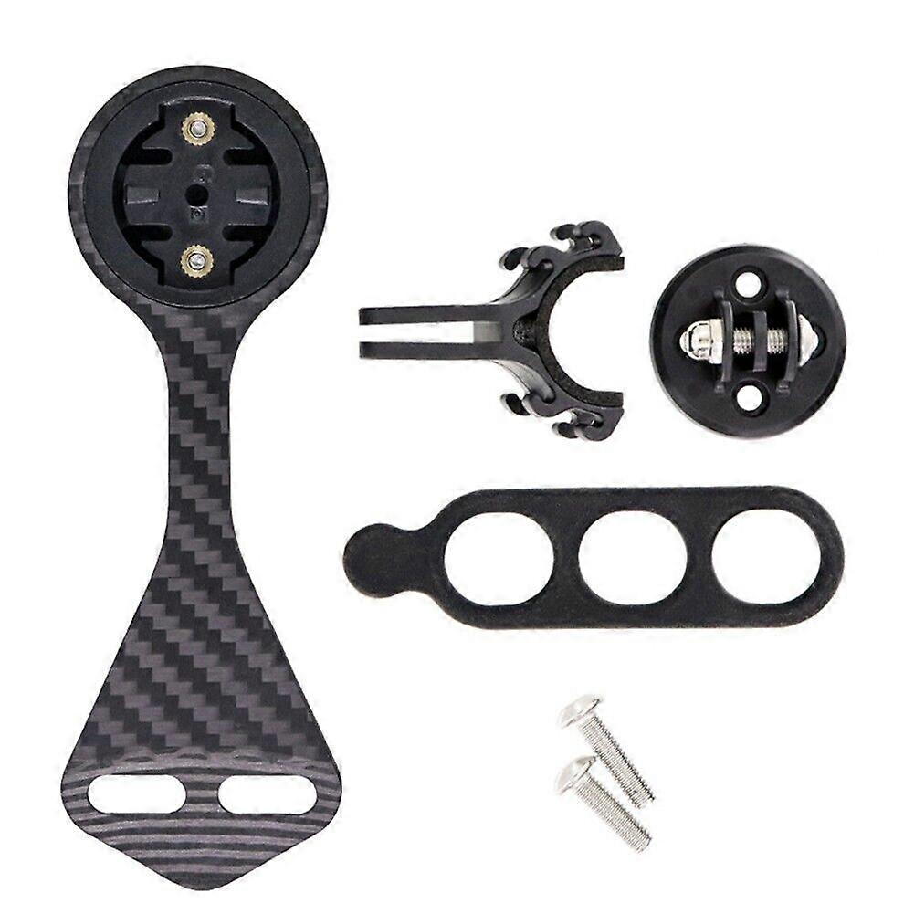 Road Bikes Bicycles Handlebar Computer Odometer Mount For F12 F MOST For Garmin(black)(4pcs)