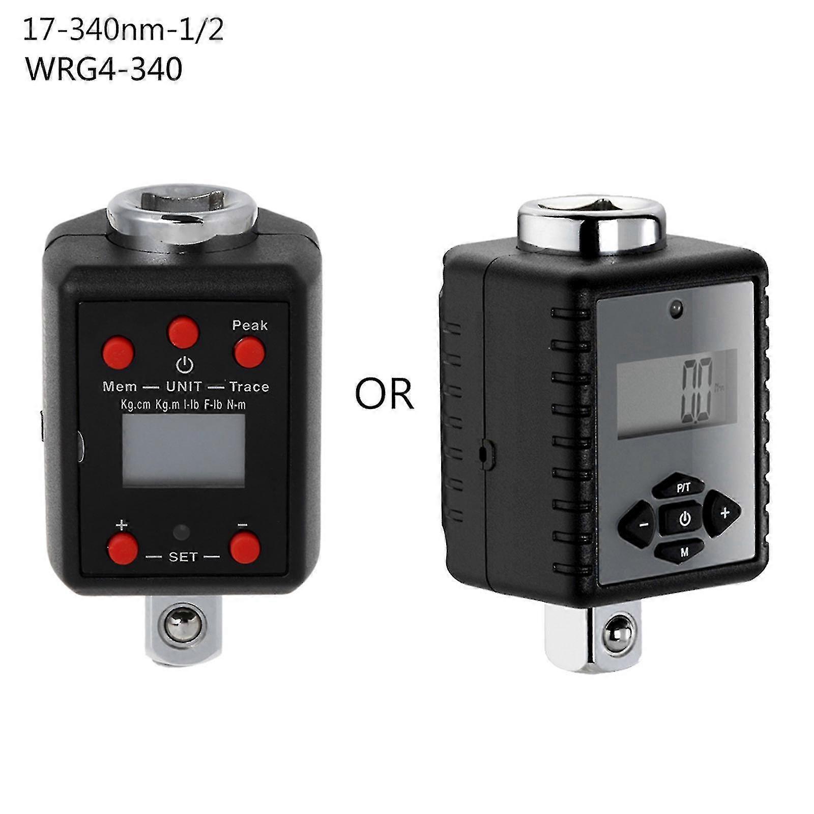 Digital High Torque Wrench 1.5-1000Nm - Adapter 1/4 3/8 1/2 3/4 Drive Microtorque