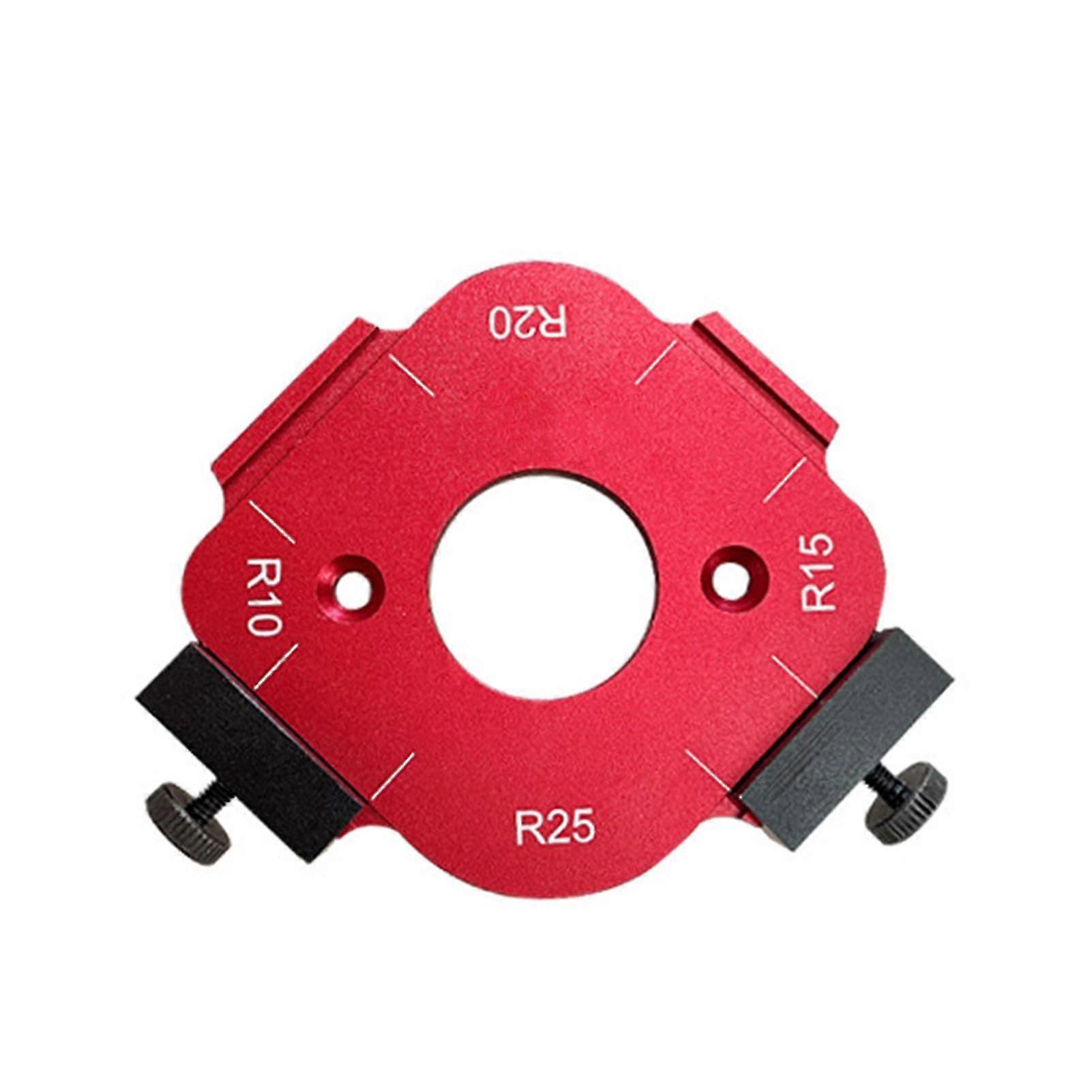 Rundbogen-Eckenfräser-Form, genaue Messschablone für die Holzbearbeitung