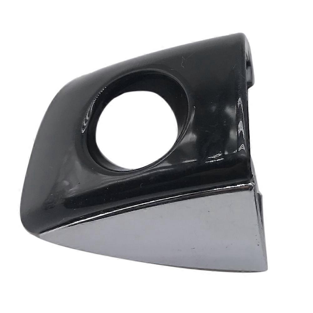Black Silver Front Left Door Handle Key Hole Cover Cap Trim for - A6/S6 A7 Sportback A8/S8 4H1837879
