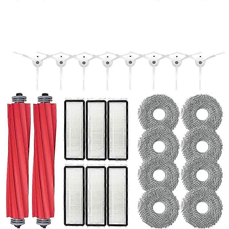 For Roborock Q Revo / P10 A7400RR Robot Vacuums Cleaner Accessory Main Side Brush Hepa Filter Mop Cloths Dust Bag Spare Part