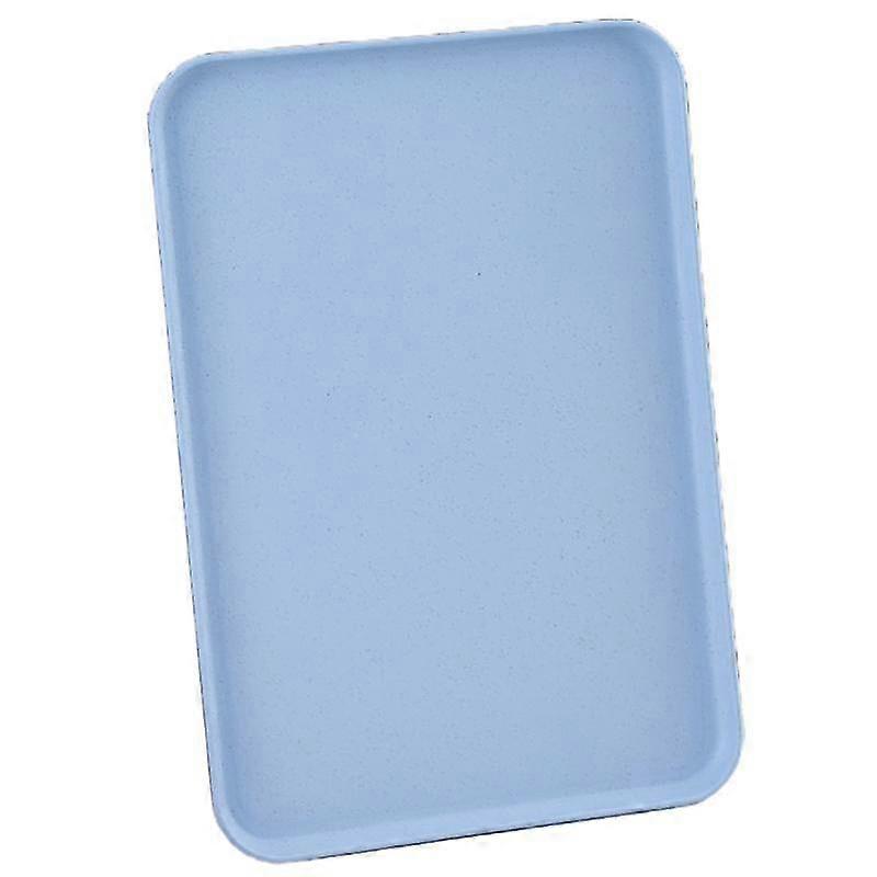 Serveringsbricka Multi-Function Delikat nordisk stil dekorativ rektangulär plastbricka för hemmet