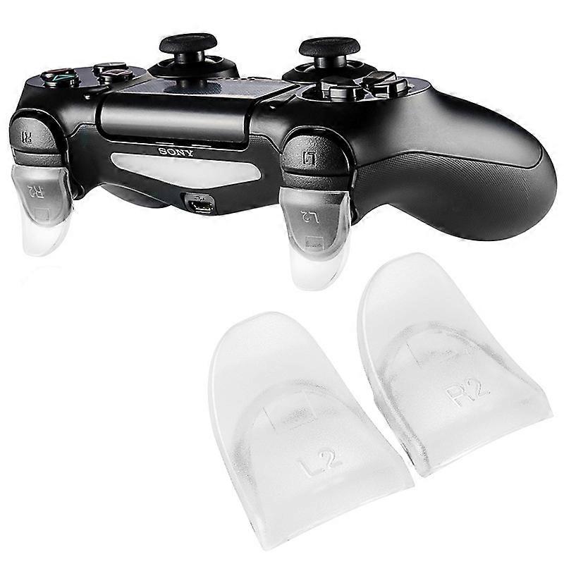 Video Games Accessories for PS4 Controller Gamepad L2R2 Trigger Buttons L2 R2 Extenders Silicone Caps