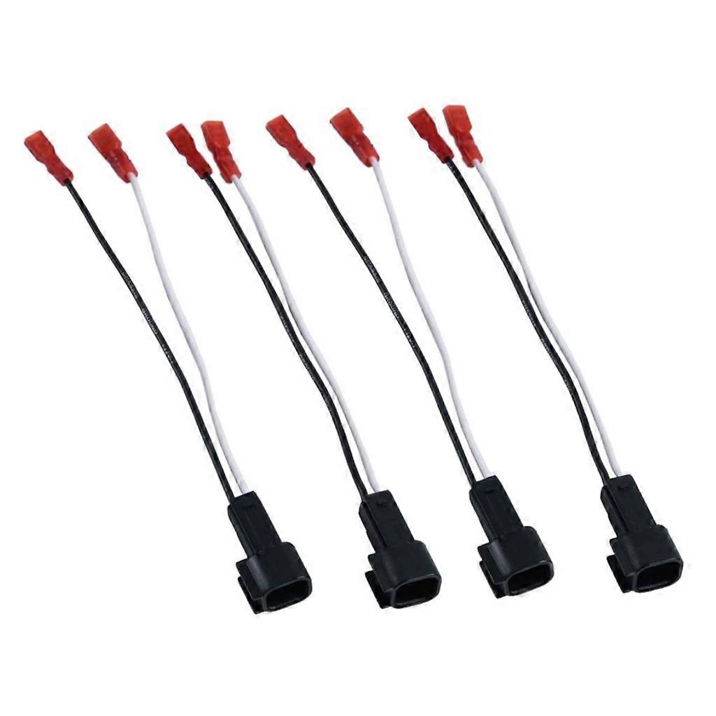 4Pcs Car Speaker Audios Harness Wire Adapter for Chevy Focus Mazda