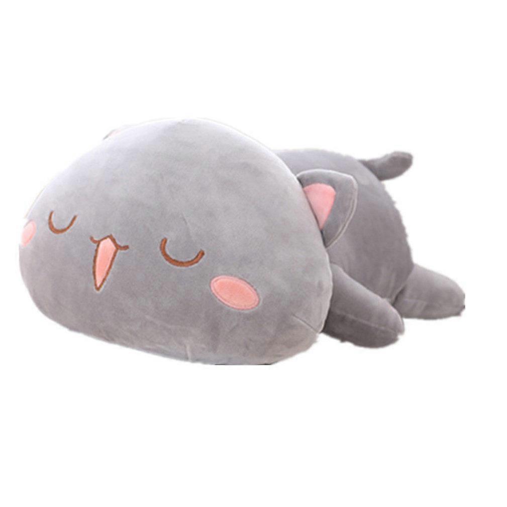 Grey Cat Plush Toy Kids Gift 35cm