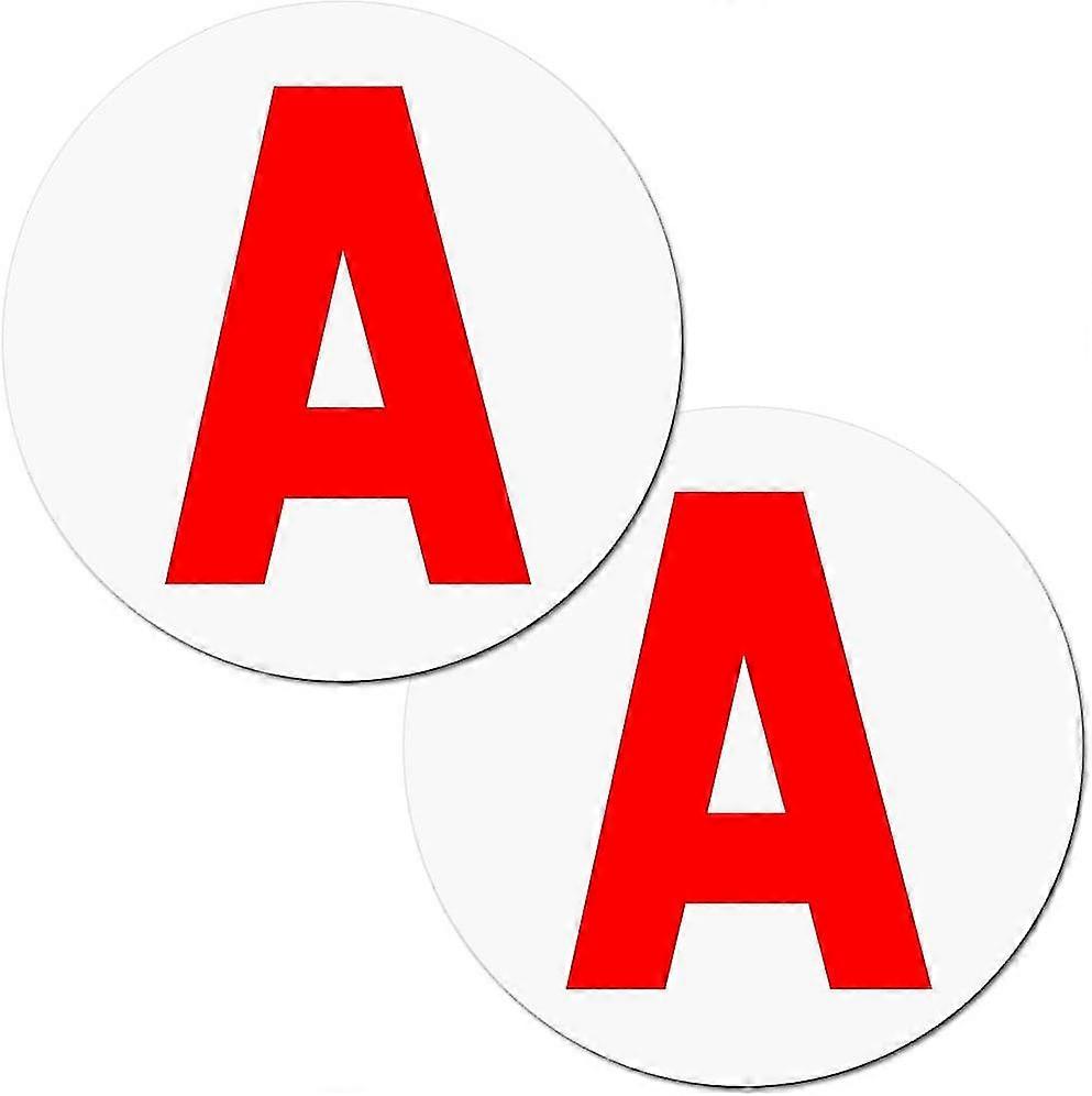 5pcs Young Driver Magnetic Car Disc, Adhesive Type