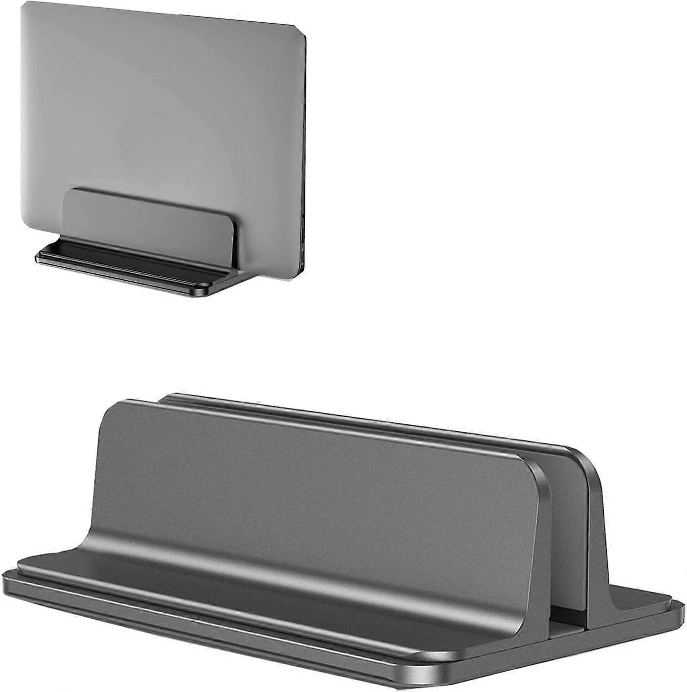 Laptop Stand Compatible Large, Vertically Adjustable Desktop Laptop Stand, Grey