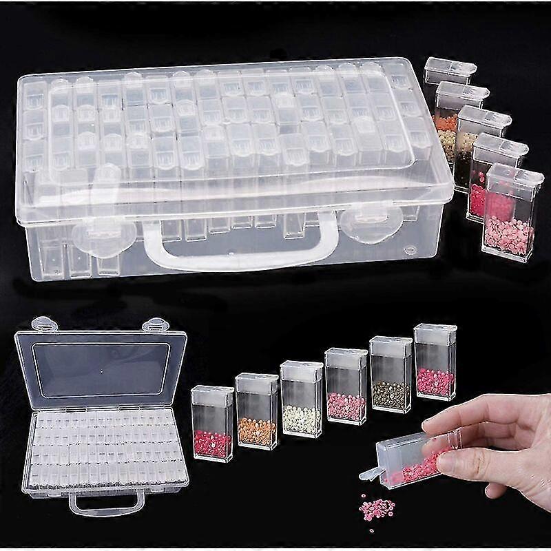 Timantti kirjonta, timantti kirjonta laatikko Timantti säilytyslaatikko Timantti kirjonta Tarvikkeet