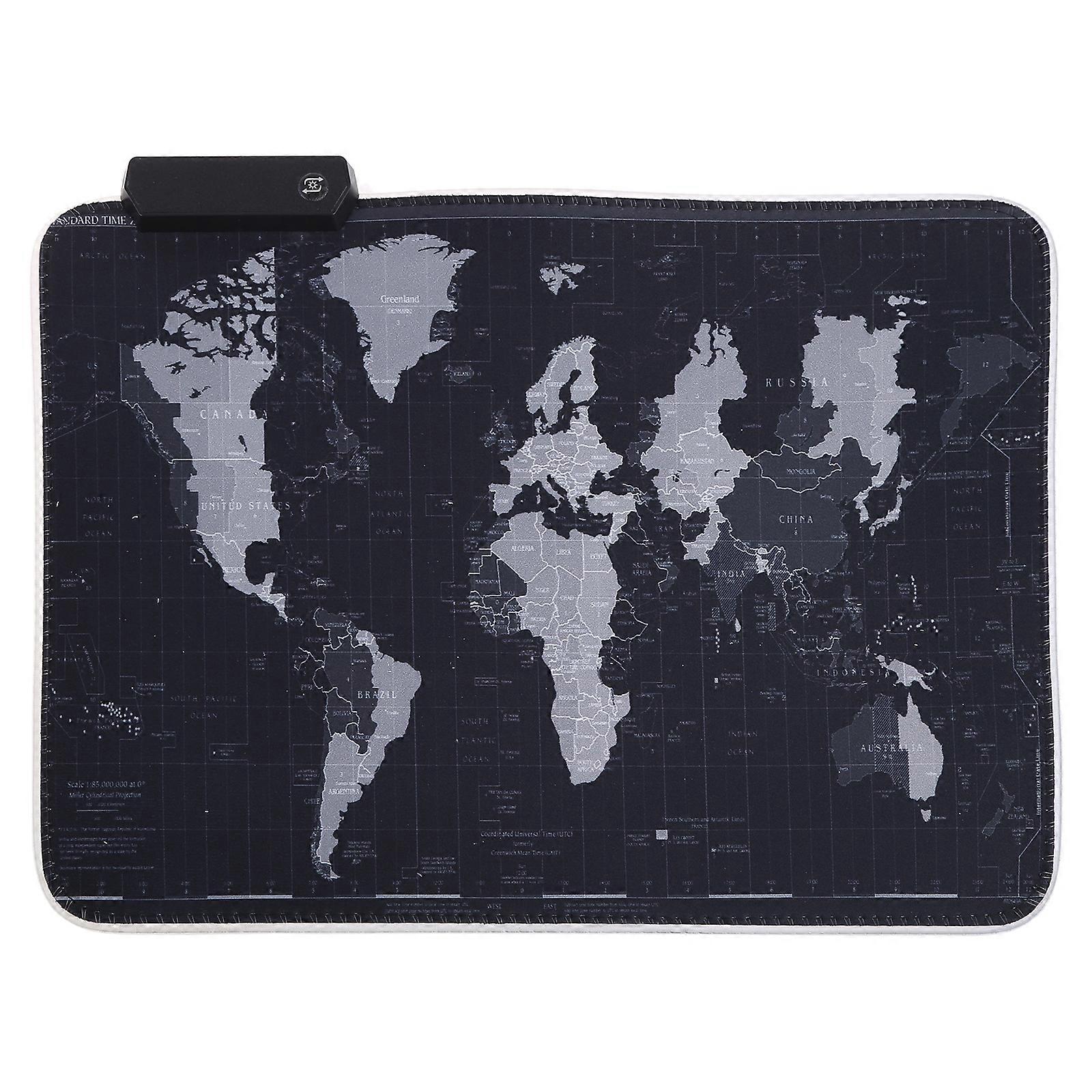 Computer Mousepad RGB Mat Backlight Keyboard Cover Table Mause Gaming Mouse Pad