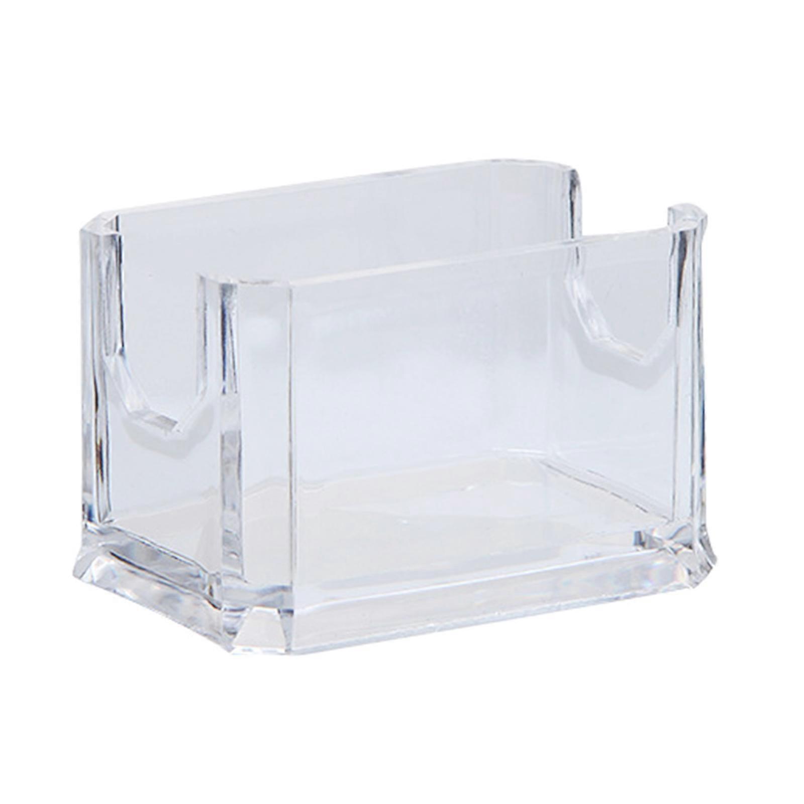 Clear Household Container Boxes Durable Acrylic Organizing Boxes Large Capacity