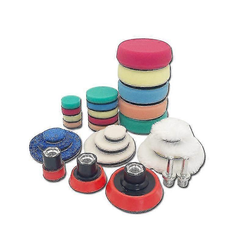 29 Pack Polishing Sponge Polishing Sponge Kit With M14 Tips For Auto Polishing With Ro/da Dual Action Polishers