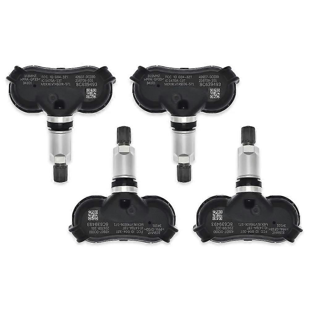 1/4PCS TPMS Tire Pressure Monitor Sensor 42607-0C030 42607-0C070 42607-08010 For Toyota Sequoia 2009-2017, Sienna 2006-2020