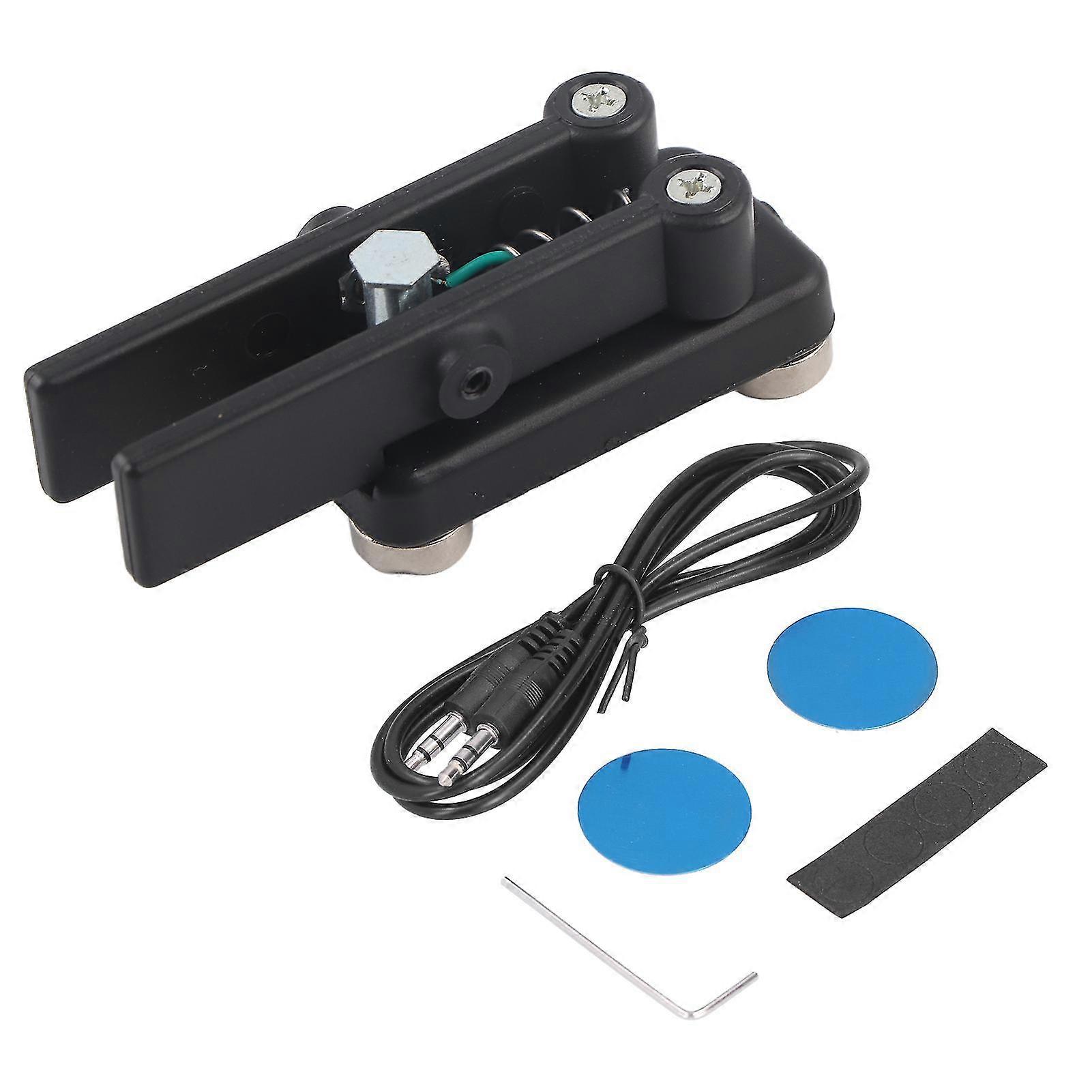 Portable Dual Paddle Automatic Keys Morse Code CW Teleraph Radio Communication