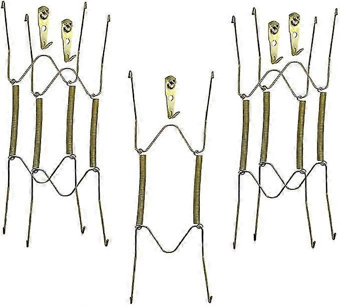 Plate Hangers For The Wall 8 Inch Decorative Dish Display Tray Holder With Installation Hooks 5 Pack