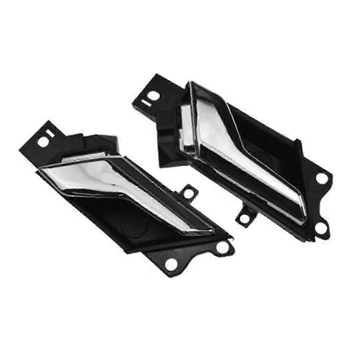 Right Interior Door Handle Chrome Trim Bezel 96660864 compatible with Captiva Sport 2012-2015 Vue 2008-2010
