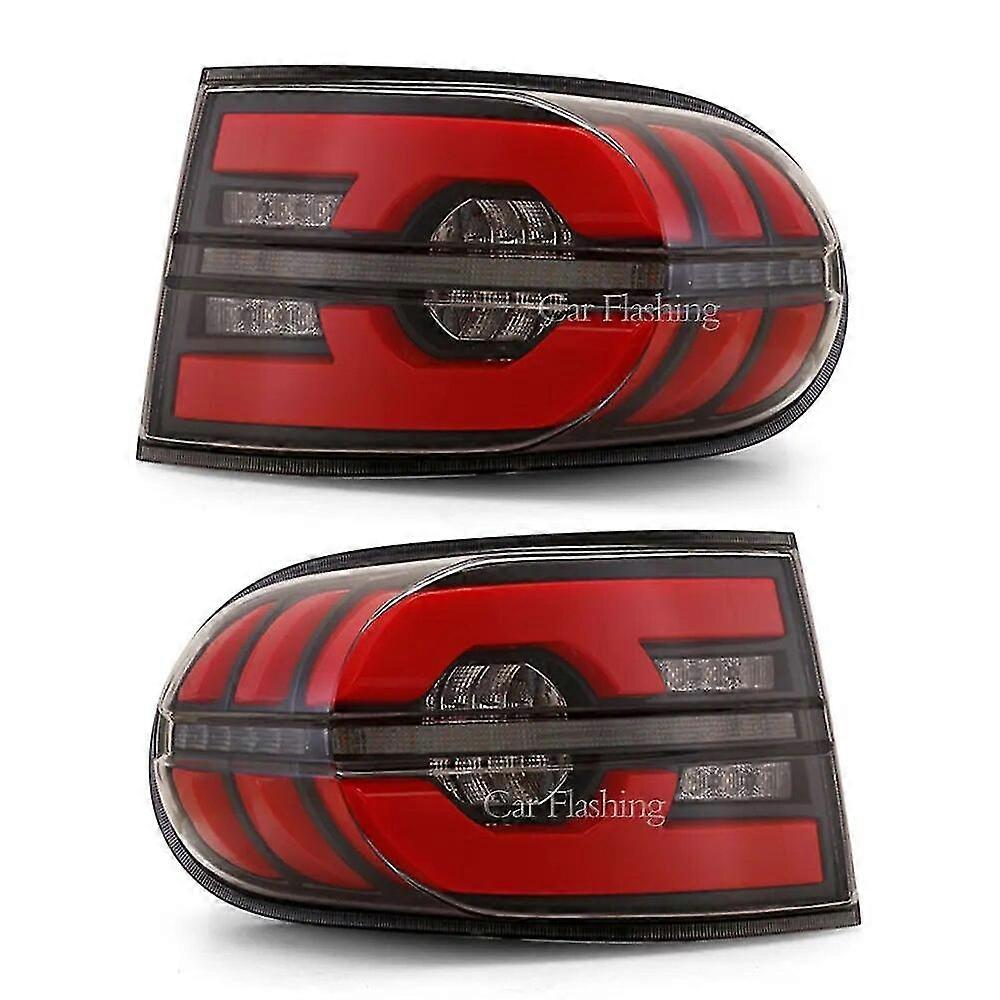 2pcs Led Rear Tail Light Assembly For Toyota Fj Cruiser 2007 - 2022 Led Tail Lamp Reverse Light Dynamic Turn Signal