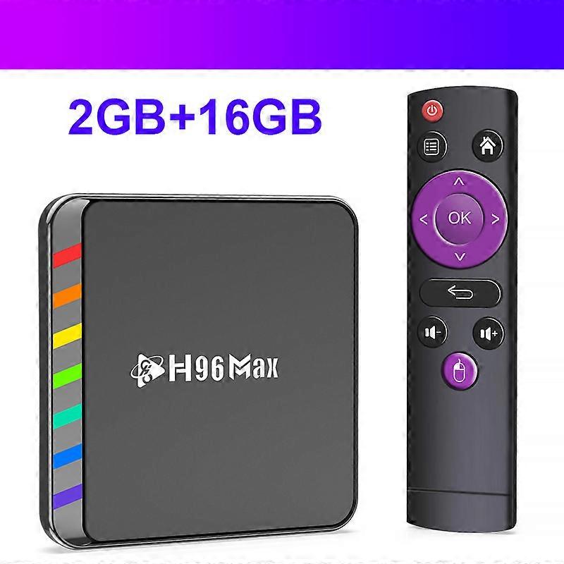 H96 Max Smart TV Box Android 11 Amlogic S905W2 Pro 4GB 32GB WIFI6 AV1 BT5 4K TV Box Media Player Set Top Box Google Voice