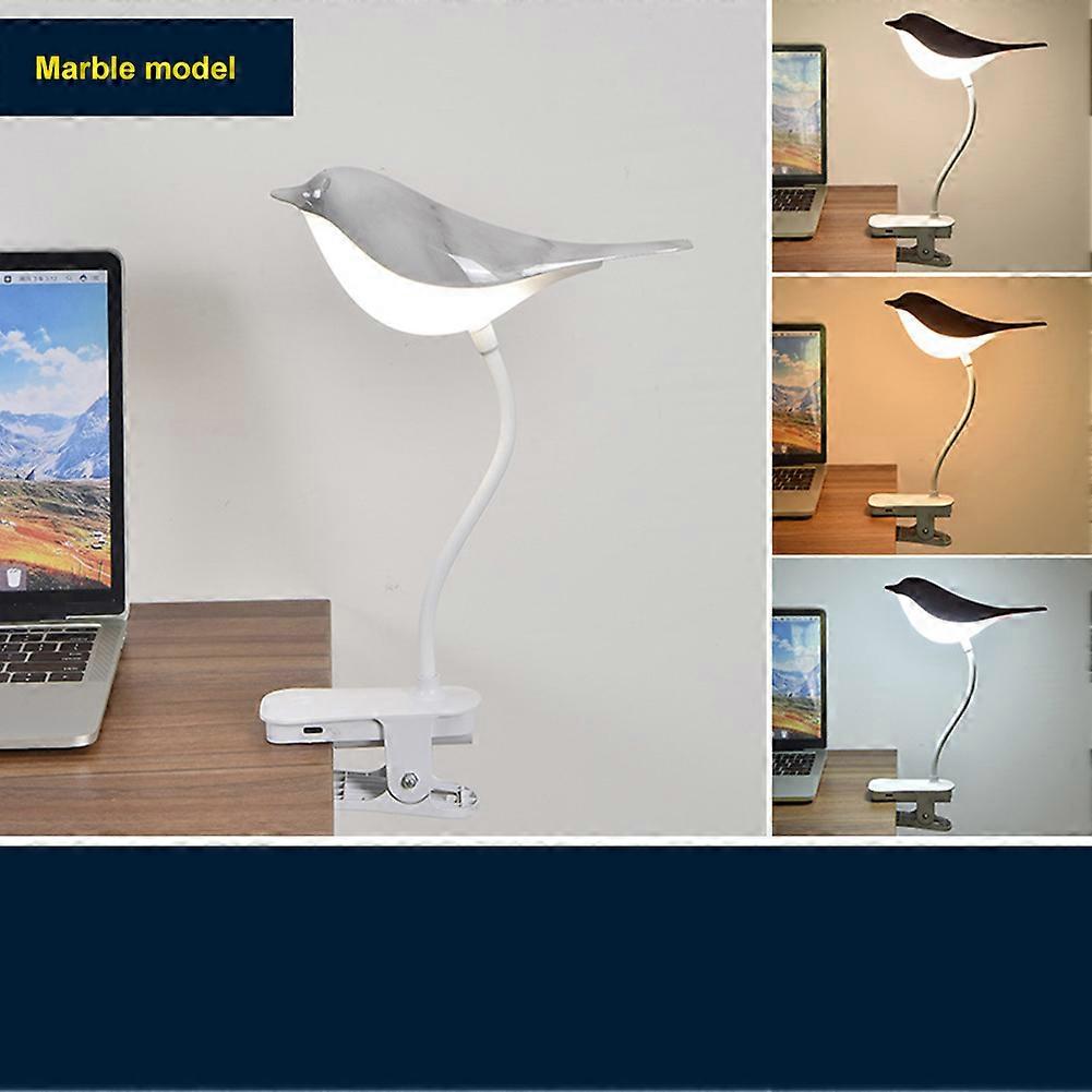 Flexible LED Desk Lamp with Clip, Table Lamp for Reading Books, Study, Office, Bedside Work, Night Light for Home, Kids