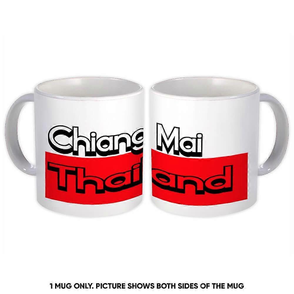 ギフトマグカップ:チェンマイタイレクタングル