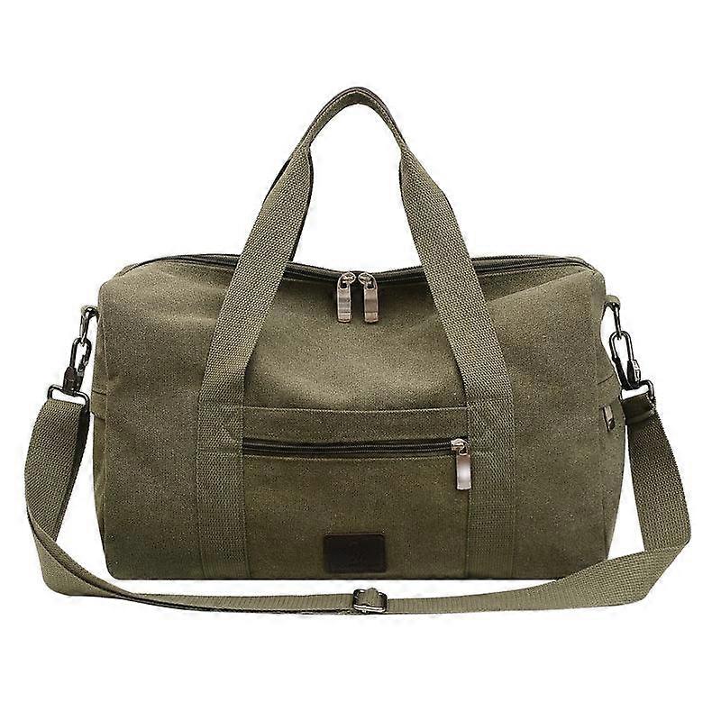 Travel Bag ,Canvas Weekender Overnight Large Carry On Bag Travel Tote Duffel Bag