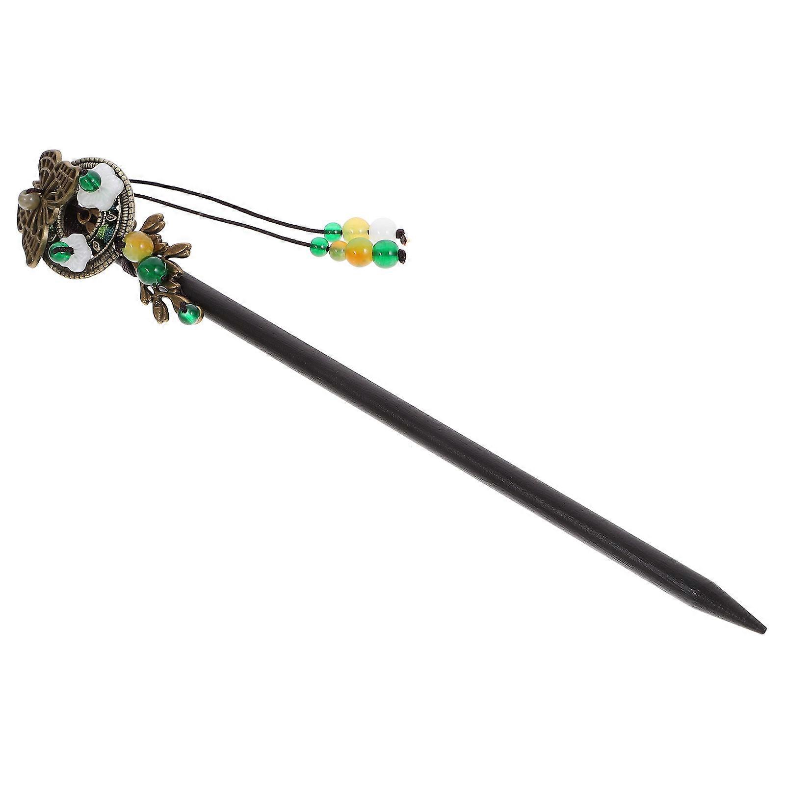 Accessoires pour cheveux Hanfu Baguettes à cheveux vintage Fermoir à cheveux de style vintage Bâton à cheveux ancien